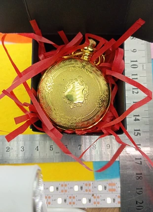 Montre à gousset avec la boîte, marca: Broche.fr, estado: Muito bom, tamanho: 47 mm ou mais, €5.00, €5.95 inclui Proteção do Comprador Pro