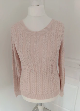 Pull rose torsadé femme basic H&M, brand: H&M, condition: Very good, size: S / 36 / 8, €5.00, €5.95 includes Buyer Protection