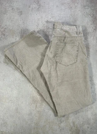 Pantalon En Velours Côtelé / Corduroy gap gris clair, bootcut, coton elastanne, cotele taille 2, brand: GAP, condizioni: Ottime, taglia: S / IT 40 / EU 36, €9.00, €10.15 include la Protezione acquisti Pro