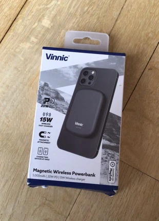Magnetic wireless power bank 5000mAH, brand: vinnic, condition: New with tags, £7.00, £8.05 includes Buyer Protection