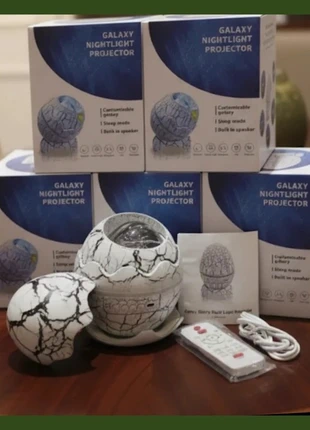 😎 🌌 Dinosaur Egg Galaxy Projector | Bluetooth Speaker | New & Boxed | Perfect Gift!, marca: Publicar sin marca, estado: Novo, €29.69, €31.87 inclui Proteção do Comprador