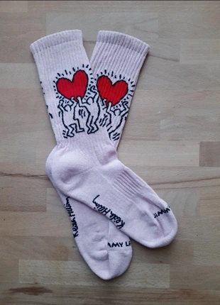 Calzini Keith Haring x Jimmy Lion, marque: Jimmy Lion, état: Neuf sans étiquette, taille: S | 38–42, 5,50 €, 6,48 € Protection acheteurs incluse