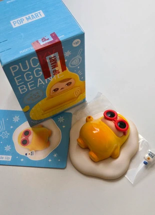 Popmart Pucky egg beanie blind box sunny side up🍳, brand: POPMART, condition: Very good, size: Preemie, up to 44cm, €25.00, €26.95 includes Buyer Protection