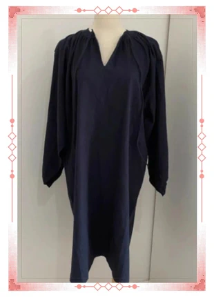 Robe Tangerine oversize manches 3/4 doublée bleu marine Taille XL, brand: Tangerine, condizioni: Ottime, taglia: XL / IT 46 / EU 42, €6.90, €7.95 include la Protezione acquisti