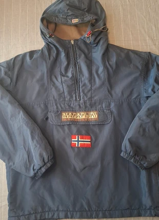 Veste Napapijri Geographic Anorak Bleu Marine Taille L, marque: Napapijri, état: Très bon état, taille: L, 50,00 €, 53,20 € Protection acheteurs incluse
