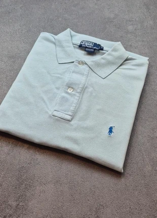 Polo Ralph Lauren bleu claire logo bleu taille M, marque: Ralph Lauren, état: Bon état, taille: M, 13,00 €, 14,35 € Protection acheteurs incluse