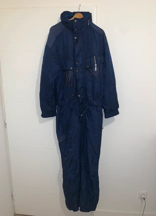 Combinaison ski vintage Nevica Authentic Expert bleu marine – Taille 52 / M – Années 90, brand: nevica, condition: Very good, size: M, €25.00, €26.95 includes Buyer Protection
