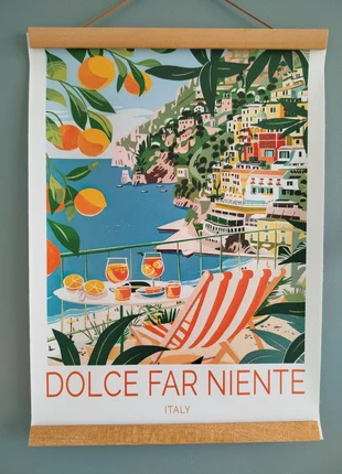 Affiche poster dolce far niente paysage Italie terrasse du sud, état: Très bon état, 8,00 €, 9,10 € Protection acheteurs (Pro) incluse