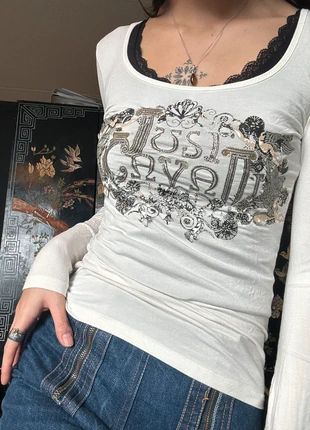 Just cavalli round neck longsleeve, merk: Just Cavalli, staat: Heel goed, maat: S / 36 / 8, € 18,00, € 19,60 inclusief Kopersbescherming
