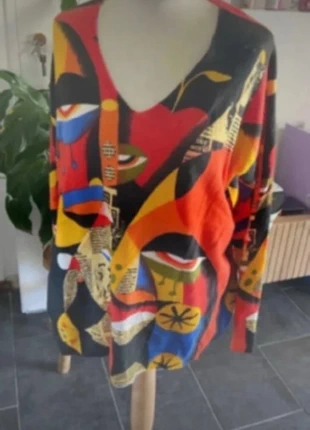 Pull fantaisie très doux, marque: Damod, état: Neuf avec étiquette, taille: XL / 42 / 14, 20,00 €, 21,70 € Protection acheteurs incluse