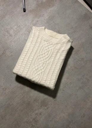 Pull Aran Vintage Irish Wool en 100% pure laine Beige en maille torsadée taille L, marke: Aran Crafts, zustand: Sehr gut, größe: L, 29,99 €, 32,19 € inklusive Vinted-Käuferschutz