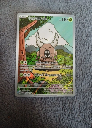 Pokémon fr Scarabrute 168/167  Mascarade Crépusculaire, marca: Pokémon, estado: Muito bom, €12.00, €13.30 inclui Proteção do Comprador