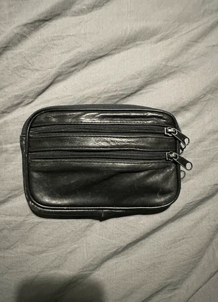 Porte monnaie cuir véritable noir 3 poches, marque: Vintage Dressing, état: Bon état, 6,99 €, 8,04 € Protection acheteurs incluse