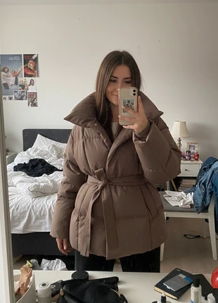 Doudoune longue prenium cappuccino ceinturée • Chaude & tendance hiver, marca: Vintage Dressing, estado: Muito bom, tamanho: M / 38 / 10, €62.00, €65.80 inclui Proteção do Comprador