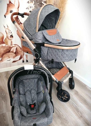 Poussette trio 3 en 1 - Neuve, jamais utilisée, estado: Novo com etiquetas, €150.00, €158.20 inclui Proteção do Comprador