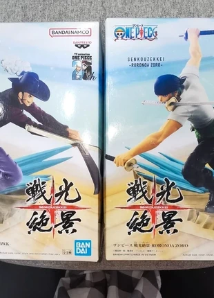 Duo de figurines Dracule Mihawk et Roronoa Zoro - One Piece, marke: Bandai, zustand: Neu, größe: Einheitsgröße, 70,00 €, 74,20 € inklusive Vinted-Käuferschutz