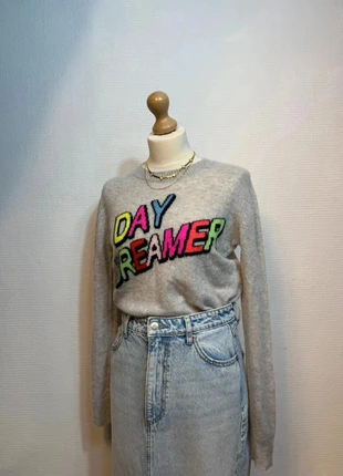 Pull sweat hiver en cashemire from future gris logo multicolore taille XS femme, marque: From Future, état: Très bon état, taille: XS / 34 / 6, 70,00 €, 74,20 € Protection acheteurs incluse