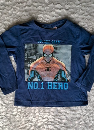 T-shirt à manches longues Spiderman - taille 4 ans 98-107cm - floqué 100% coton, marca: Spiderman, estado: Muy bueno, tamaño: 4 años / 104 cm, 3,00 €, 3,85 € Protección al comprador incluida