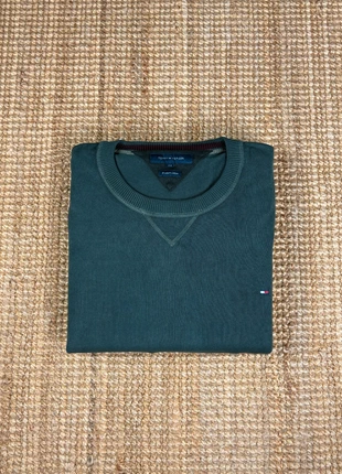 Pull Léger Col Rond Vert Foncé Brodé Tommy Hilfiger en Coton Taille XXL, marke: Tommy Hilfiger, zustand: Gut, größe: XXL, 20,00 €, 21,70 € beinhaltet Vinted-Käuferschutz Pro