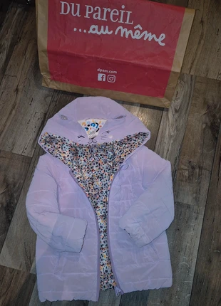 🌈Manteau hiver Du Pareil Au Même réversible 6 ans, brand: Du Pareil au Même, condizioni: Buone, taglia: 6 anni / 116 cm, €10.00, €11.20 include la Protezione acquisti