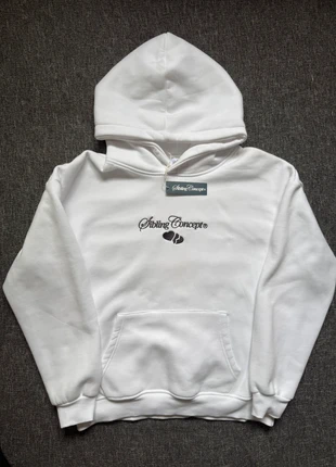 Sudadera Oversize Blanca Sibling Concept, brand: Sibling Concept, condizioni: Nuovo con cartellino, taglia: M, €25.00, €26.95 include la Protezione acquisti