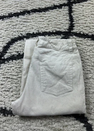 Pantalon Velours Corduroy W26 Blanc 98% Cotton Jambe Large, marke: Vintage Dressing, zustand: Gut, größe: S / 36 / 8, 8,00 €, 9,10 € beinhaltet Vinted-Käuferschutz Pro