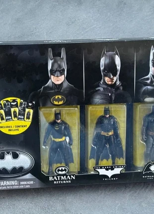 Batman Lot de 3 Figurines Collection DC Comics – Batman Returns / Dark Knight / Batman vs Superman, marca: DC Comics, estado: Muito bom, tamanho: 3 anos / 98 cm, €30.00, €32.20 inclui Proteção do Comprador Pro