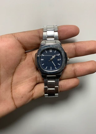 Montre quartz bleu, marque: Quartz, état: Neuf sans étiquette, taille: 39–42 mm, 10,00 €, 11,20 € Protection acheteurs incluse