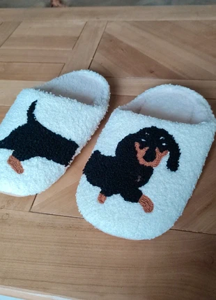 Chaussons teckel taille 38, état: Neuf sans étiquette, taille: 38, 8,50 €, 9,63 € Protection acheteurs incluse