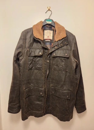 Wax jacket with removable collar, brand: FatFace, condition: Good, size: M, £11.00, £12.25 includes Buyer Protection