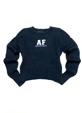 💫 very rare vintage 90’s AF Abercrombie cropped snatched knitwear sweater 💫(TB145), merk: Abercrombie & Fitch, staat: Heel goed, maat: M / 38 / 10, € 19,99, € 21,69 inclusief Kopersbescherming Pro