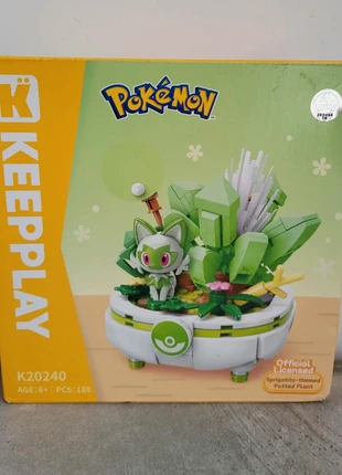 Set de construction Pokémon Poussacha (Sprigatito) | Keeppley | Neuf – 189 pièces, marca: Pokémon, estado: Muy bueno, tamaño: Talla única, 13,90 €, 15,30 € Protección al comprador incluida