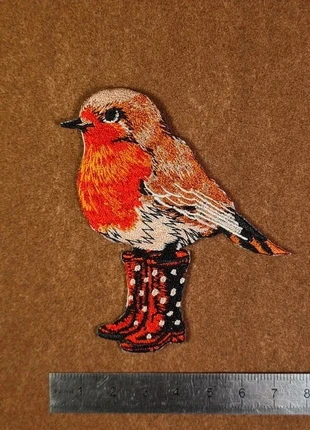 Patch Écusson Broderie Neuf Rouge Gorge Bottes, marque: Rouge Gorge Bottes, état: Neuf sans étiquette, 5,00 €, 5,95 € Protection acheteurs incluse