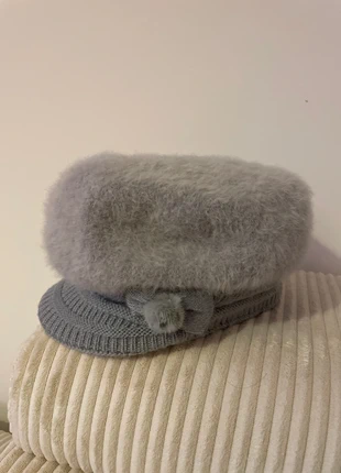 Béret gavroche en laine angora vintage chic, marque: Vintage Chic, état: Très bon état, taille: Taille unique, 12,00 €, 13,30 € Protection acheteurs incluse