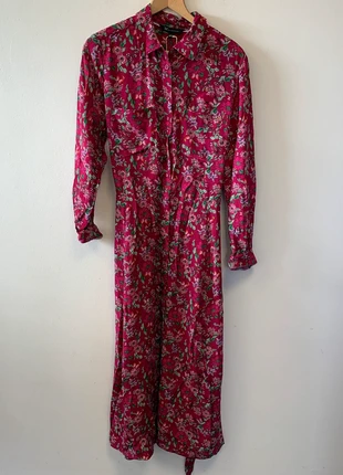 Crew Clothing Company Sienna Shirt Dress Pink Floral (g5), brand: Crew Clothing Company, condition: New with tags, size: M / UK 12-14, £20.00, £21.70 includes Buyer Protection Pro