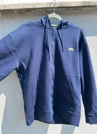 Lacoste hoodie zippé bleu marine, marque: Lacoste, état: Neuf avec étiquette, taille: M, 45,00 €, 47,95 € Protection acheteurs incluse