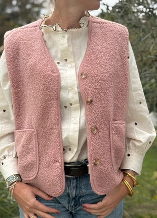 Gilet tendance vieux Rose 🌹, état: Neuf avec étiquette, taille: M / 38 / 10, 36,00 €, 38,50 € Protection acheteurs (Pro) incluse