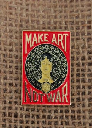 Pin's affiche vintage Shepard Fairey, état: Neuf sans étiquette, 3,00 €, 3,85 € Protection acheteurs incluse