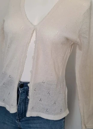 gilet blanc chic léger 38 40, estado: Muito bom, tamanho: M / 38 / 10, €6.00, €7.00 inclui Proteção do Comprador