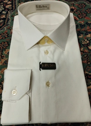 Camicia uomo manica lunga tg. 39, marque: folletex, état: Neuf avec étiquette, taille: 39 cm, 11,00 €, 12,25 € Protection acheteurs incluse