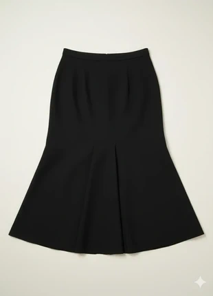 Jupe Noire Midi Maison 123 Évasée Plissée Élégante - T.42, marque: Maison 123, état: Très bon état, taille: XL / 42 / 14, 15,00 €, 16,45 € Protection acheteurs incluse