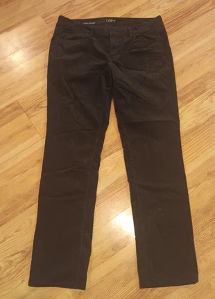 Loft black cord trousers US12 UK 16 straight leg, brand: LOFT, condition: Very good, size: L / UK 16-18, £3.00, £3.85 includes Buyer Protection