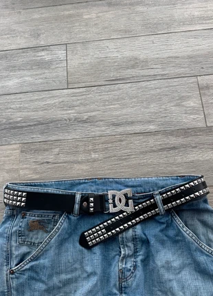 DC Shoes – Ceinture Strass & Clous Premium | Style Skate-Rock, marque: DC Shoes, état: Très bon état, taille: 120 cm, 40,00 €, 42,70 € Protection acheteurs incluse