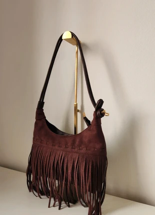 Sac à franges effet daim marron – style bohème chic, marke: Tendance, zustand: Neu, mit Etikett, 13,90 €, 15,30 € inklusive Vinted-Käuferschutz