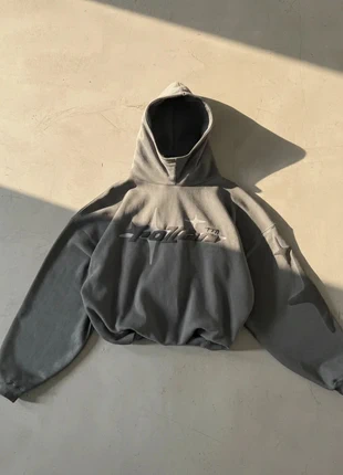 Hoodie gris imprimé ton-sur-ton / streetwear / oversize / urban look / minimaliste l, marque: Grey District Co., état: Très bon état, taille: M, 69,90 €, 74,10 € Protection acheteurs incluse