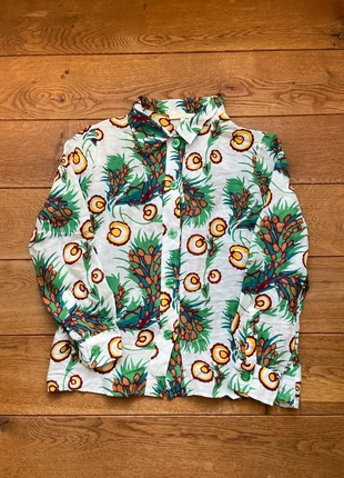 Chemise maje multicolore crazy a motif femme vintage - Taille M(38), brand: Maje, condition: Very good, size: M / 38 / 10, €19.00, €20.65 includes Buyer Protection