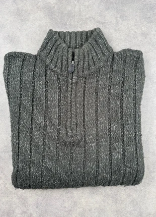 Pull Homme Canda Manches longues Col zippé Gris chiné Laine/Coton taille L, brand: Canda, condizioni: Ottime, taglia: L, €13.00, €14.35 include la Protezione acquisti