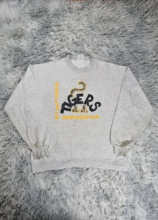 Sweat vintage "Winona Tigers" College Graphic USA Team Jerzees Oversized 90s 80s, marque: Vintage Dressing, état: Bon état, taille: L, 14,00 €, 15,40 € Protection acheteurs (Pro) incluse