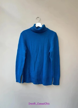 Pull col roulé bleu BPC femme, taille 40, très bon état, marque: bpc bonprix collection, état: Très bon état, taille: L / 40 / 12, 8,00 €, 9,10 € Protection acheteurs incluse