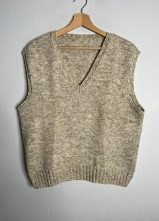 Magnifique pull sans manches laine à col en V vintage, marque: Vintage Dressing, état: Très bon état, taille: M, 10,00 €, 11,20 € Protection acheteurs incluse